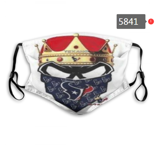 2020 NFL Houston Texans Dust mask with filter